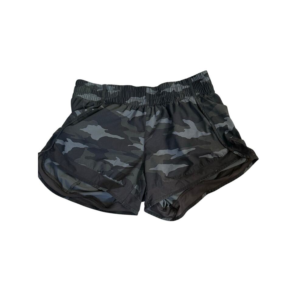 Athleta Shorts Mesh Racer Run Shorts Women's XS Camo